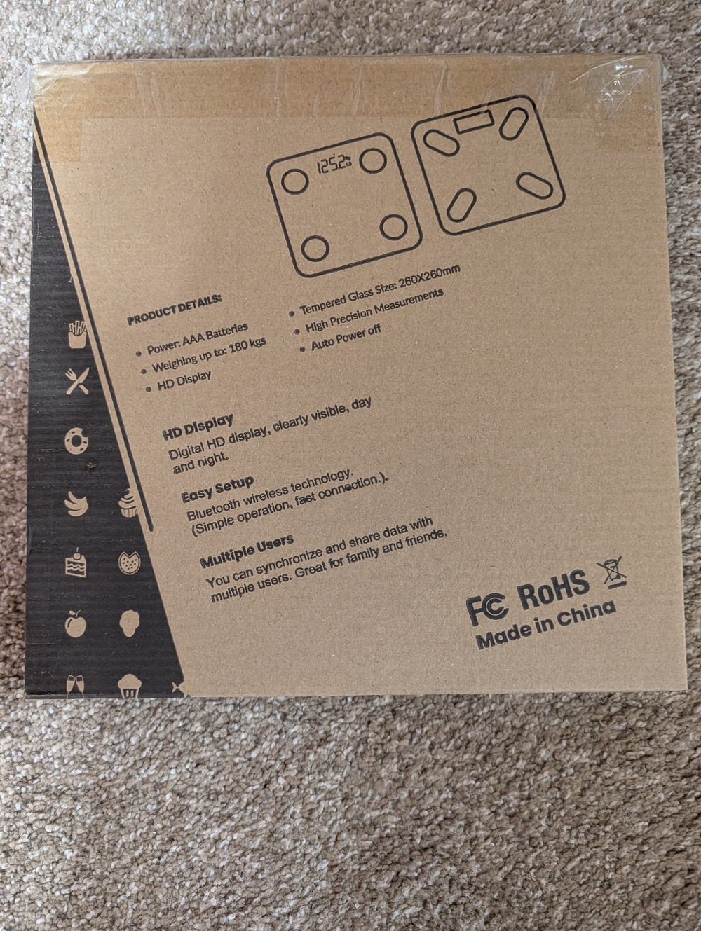 Digital Health Scale - White - Picture 3 of 5